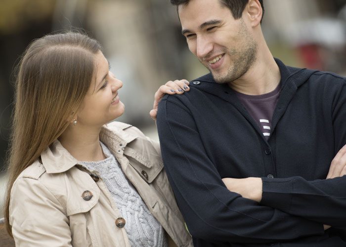 couple on the street