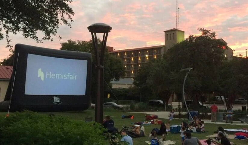 outdoor cinema