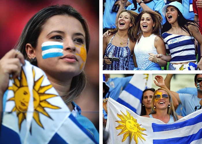 uruguay sexiest football fans
