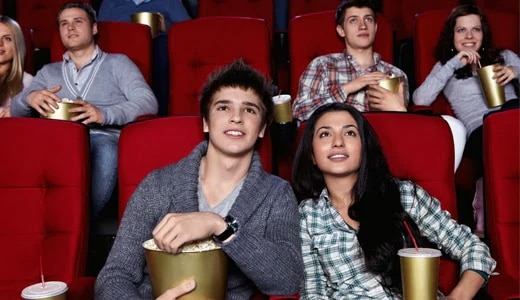 couple at the cinema