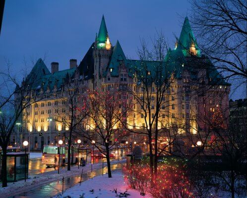 snow covered Ottawa