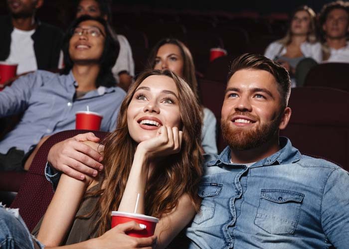 couple in the cinema