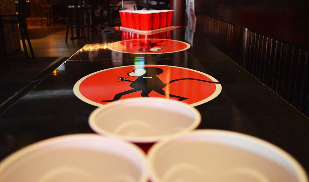 beer pong