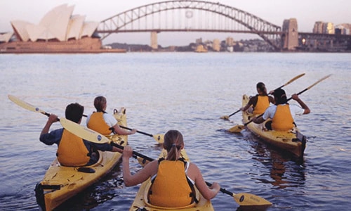 kayaking