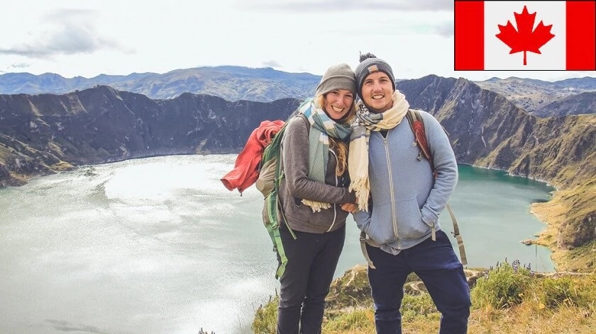 canadian couple hear the lake